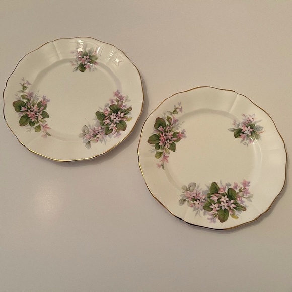 Two Royal Adderley "Mayflower" Plates - Picture 1 of 6
